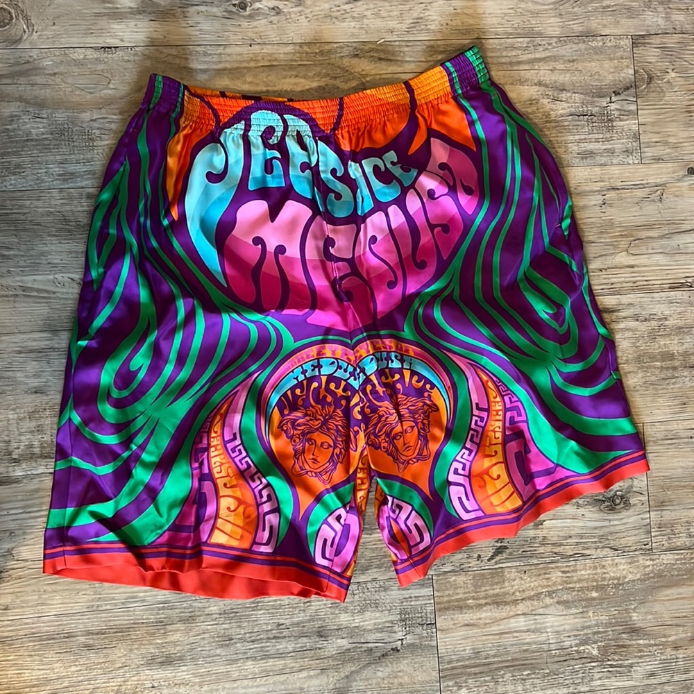 this is a Versace 2 price short set … worn 1 time only selling because took pics